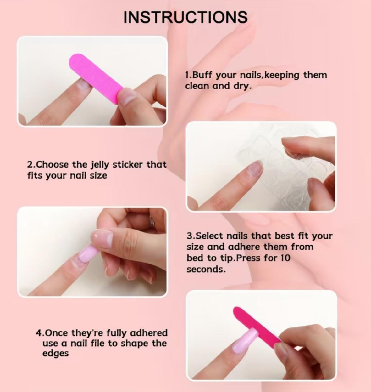 Trending French Tip Press On Nails Medium Almond / 24pcs (Copy)